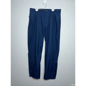 Zero Restriction Tour Light Slacks Goretex Navy Blue Rain Pants size XL